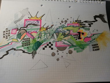 Graffiti Wall - Photo by NildbliN (2014)