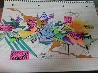 Graffiti Wall - Photo by NildbliN (2014)