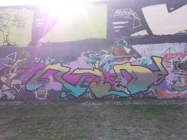 Graffiti Wall - Photo by NildbliN (2014)