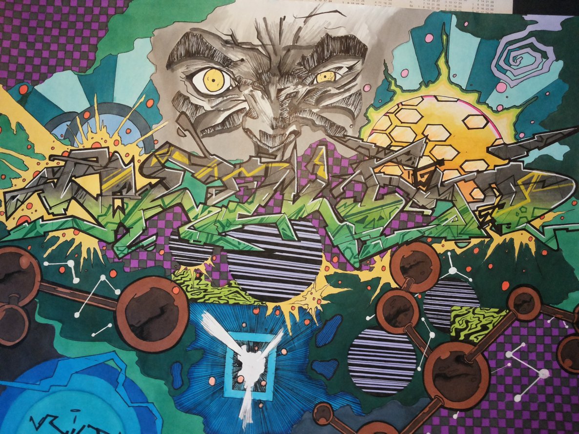 Graffiti Sketch - Photo by NildbliN (2014)