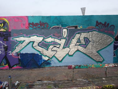Graffiti Wall - Photo by NildbliN (2014)