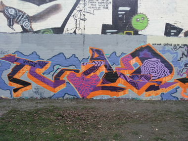 Graffiti Wall - Photo by NildbliN (2014)