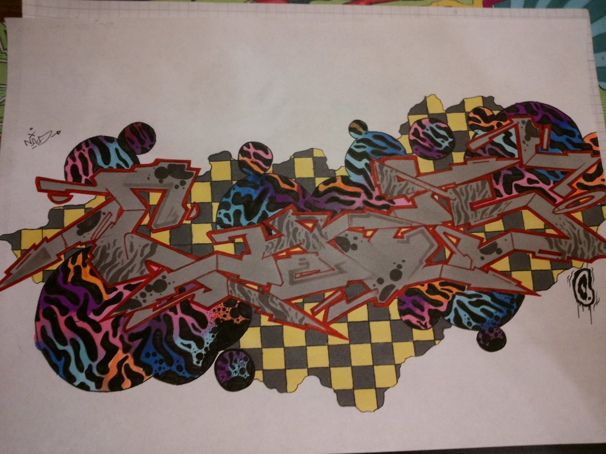 Graffiti Wall - Photo by NildbliN (2014)