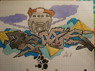 Graffiti Wall - Photo by NildbliN