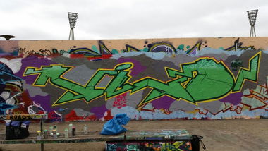 Graffiti Wall - Photo by NildbliN