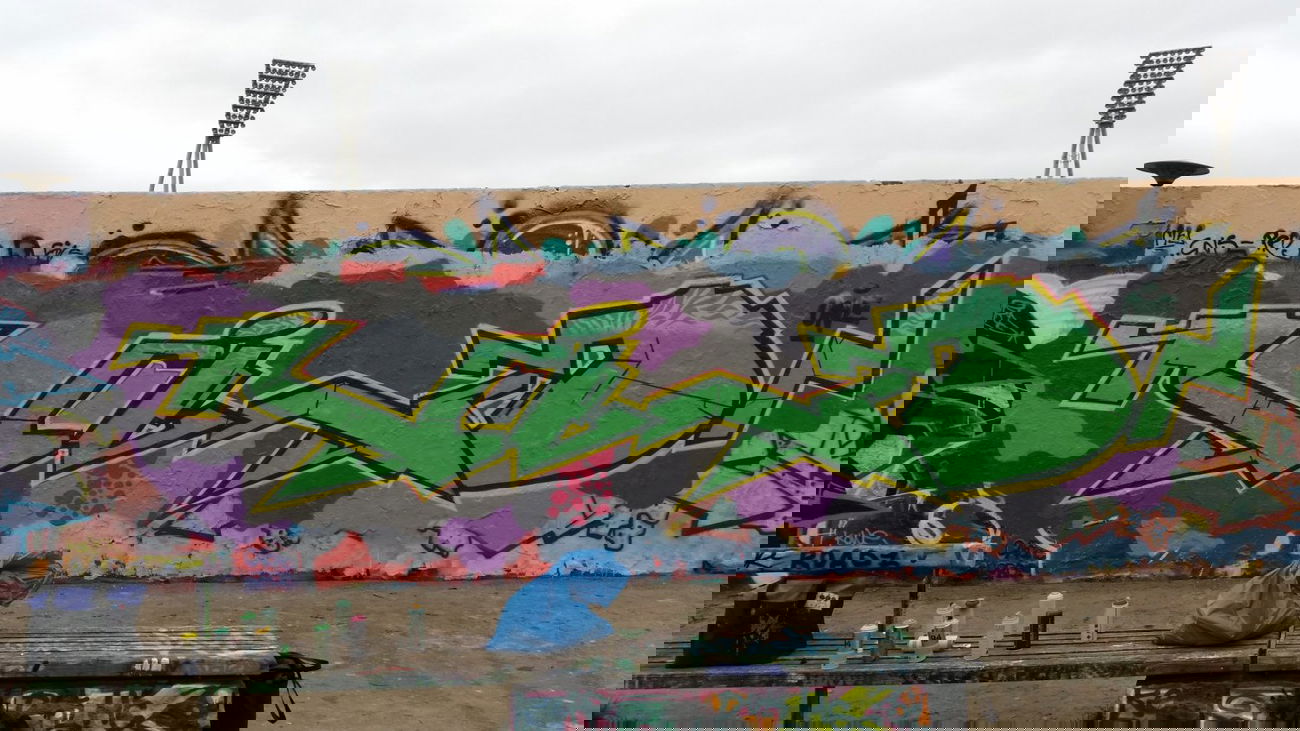 Graffiti Wall - Photo by NildbliN