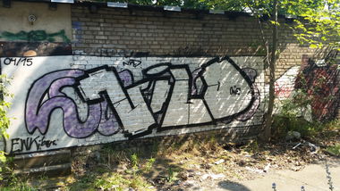 Graffiti Wall - Photo by NildbliN - Nild, lesNerds, Nrd (2015)