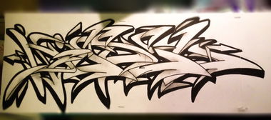 Graffiti Sketch - Photo by Nipl145