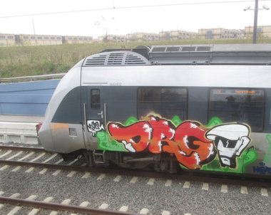 Graffiti Train - Photo by NoSpecialCharact