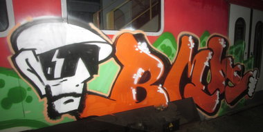 Graffiti Train - Photo by NoSpecialCharact