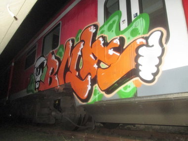 Graffiti Train - Photo by NoSpecialCharact