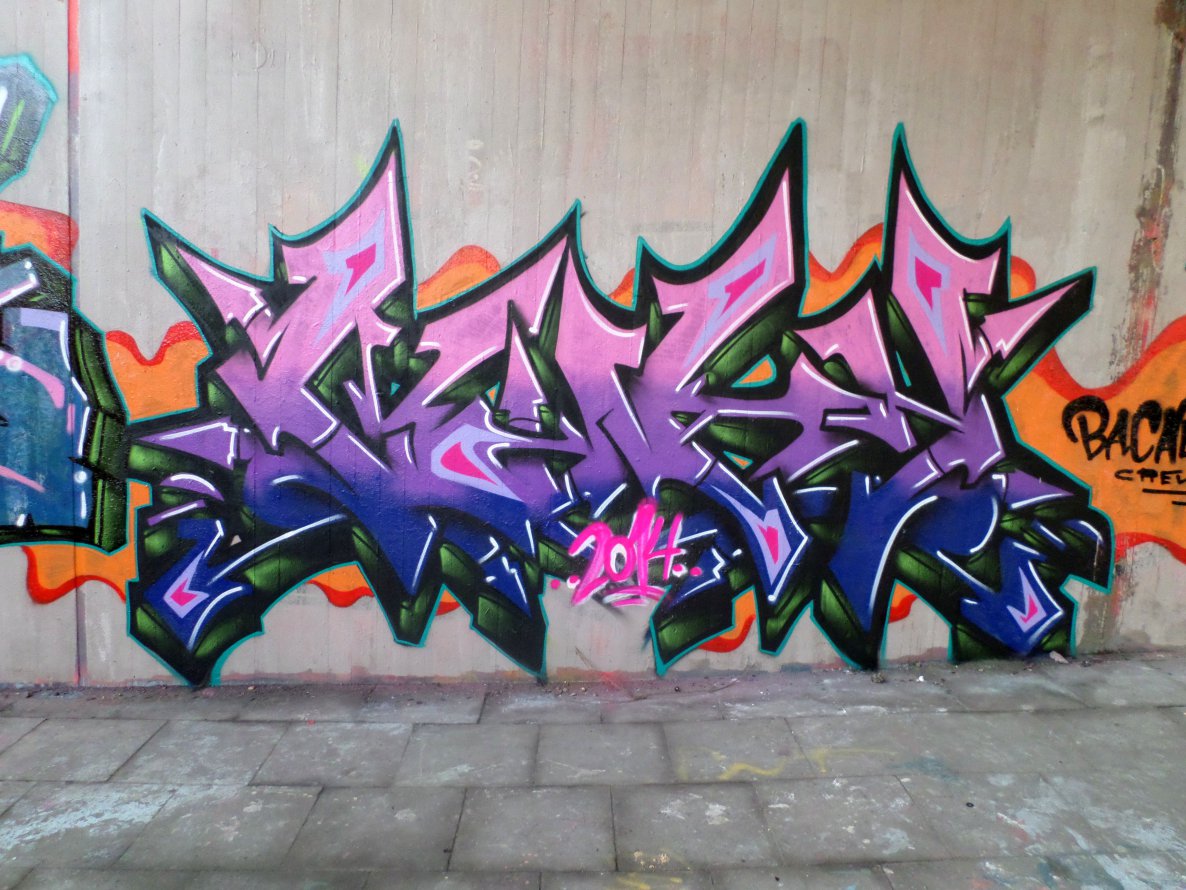 Graffiti Wall - Photo by Noah