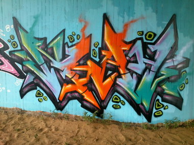 Graffiti Wall - Photo by Noah