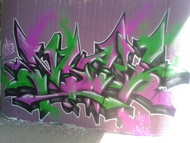 Graffiti Wall - Photo by Noah