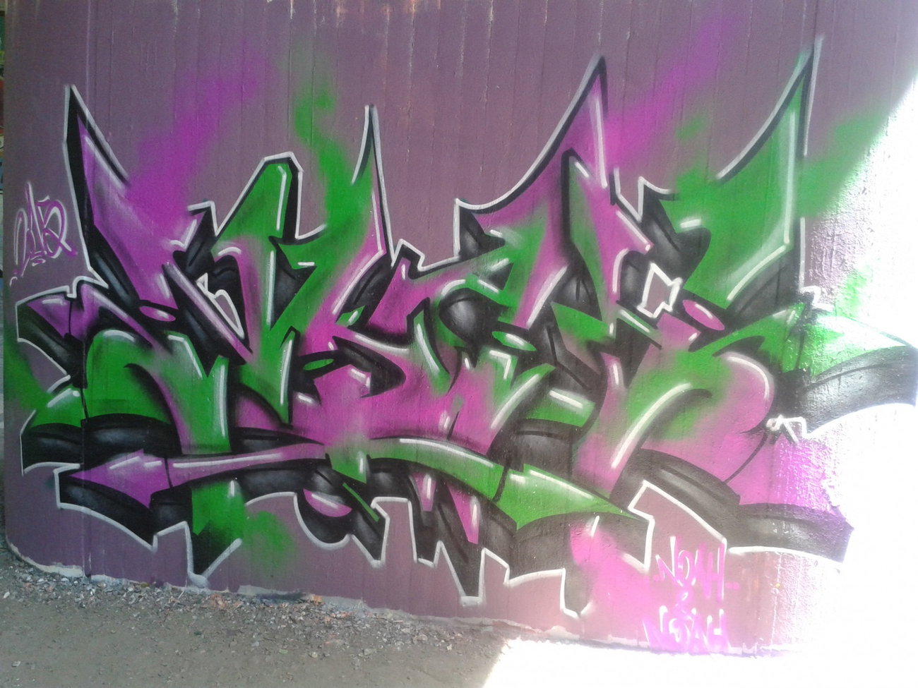 Graffiti Wall - Photo by Noah