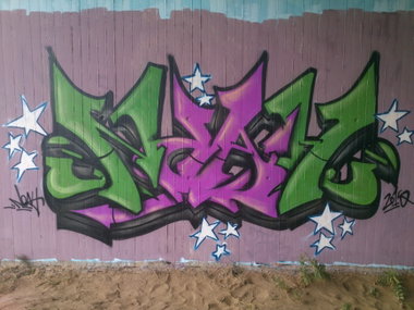 Graffiti Wall - Photo by Noah