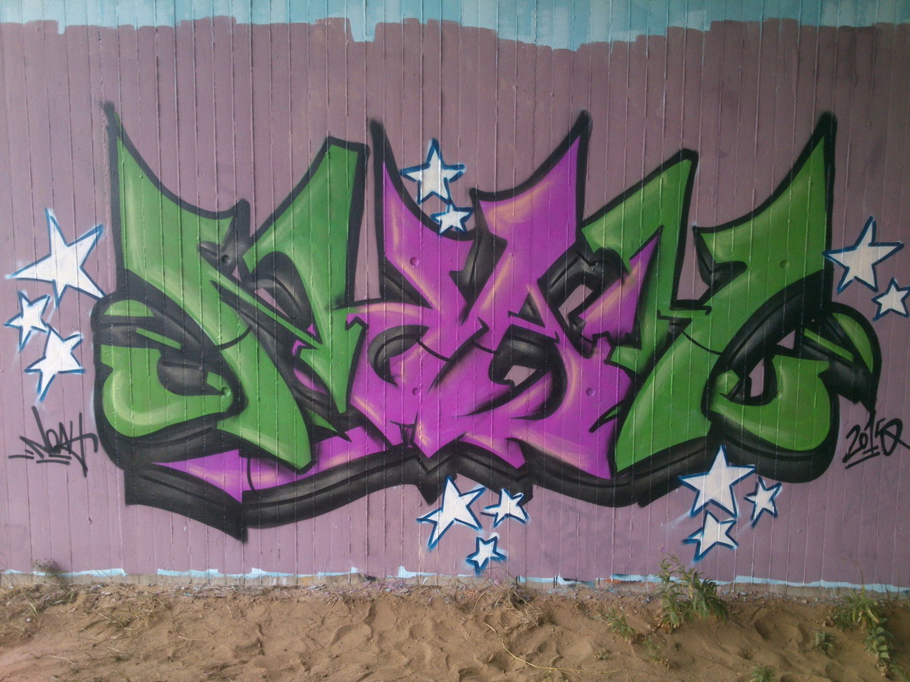 Graffiti Wall - Photo by Noah