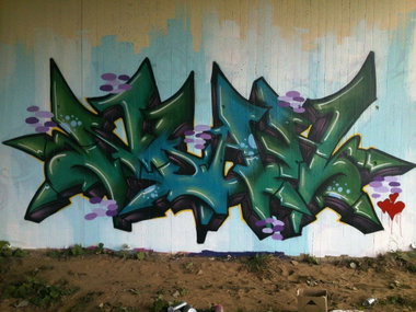 Graffiti Wall - Photo by Noah