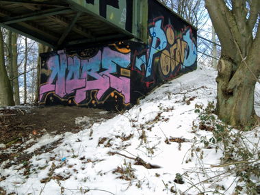 Graffiti Bombing - Photo by Nobel - Nobe, Poind