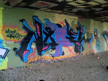 Graffiti Wall - Photo by Nobel - Nobel