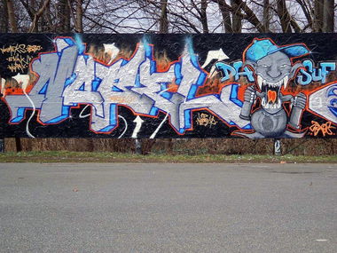 Graffiti Wall - Photo by Nobel