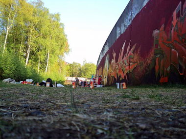 Graffiti Artwork - Photo by Nobel