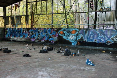 Graffiti Wall - Photo by Nobel - Nobel, Ehäk, Mesa