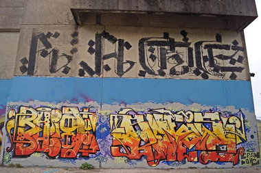 Graffiti Wall - Photo by NobodyKnows - Raid, Bweis (2014)