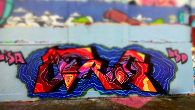 Graffiti Wall - Photo by NobodyKnows