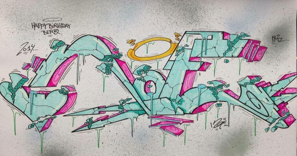 Graffiti Sketch - Photo by NoeOnePMZ