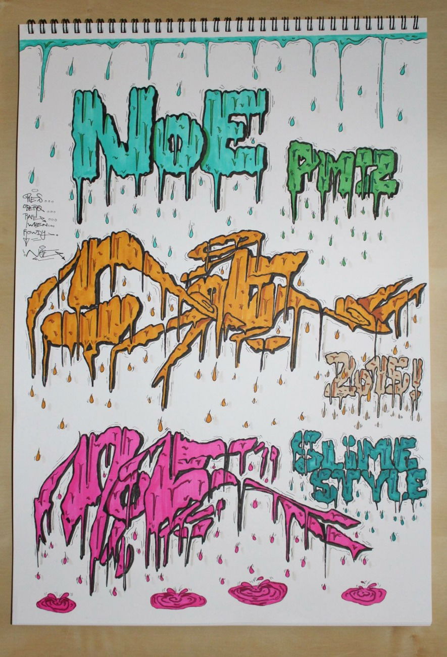 Graffiti Sketch - Photo by NoeOnePMZ