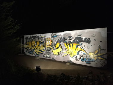 Graffiti Wall - Photo by NoeOnePMZ - noe, rafe, pmz
