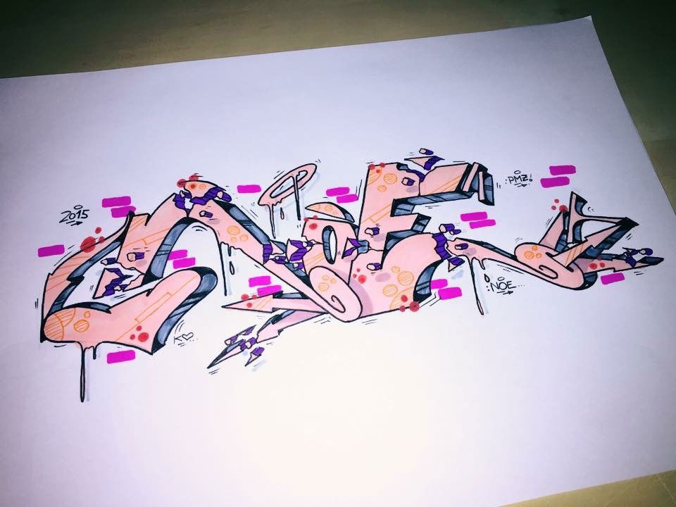 Graffiti Wall - Photo by NoeOnePMZ