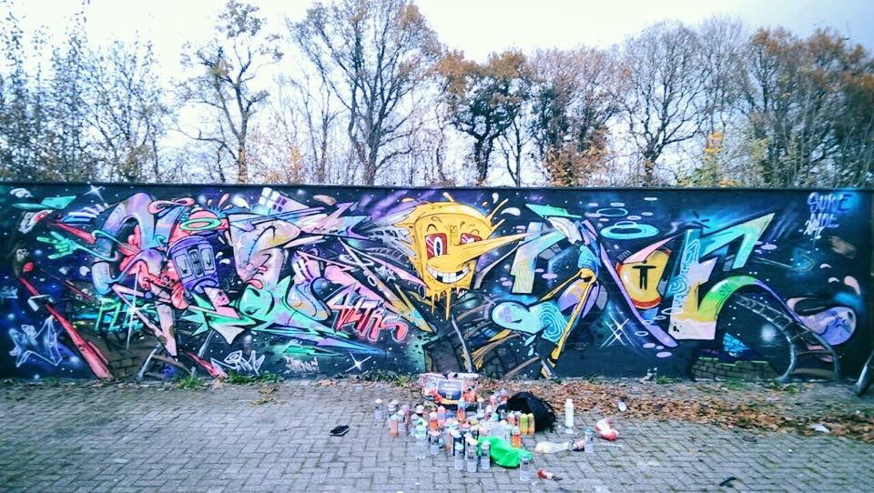 Graffiti Wall - Photo by NoeOnePMZ - noe, ples, pmz