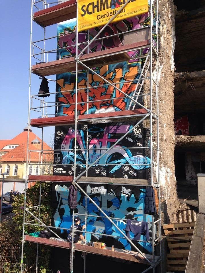 Graffiti Wall - Photo by NoeOnePMZ - noe, pmz, prostmalzeit