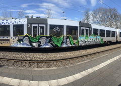 Graffiti Train - Photo by Nonamenoname - Sgio, Nikon (2024)