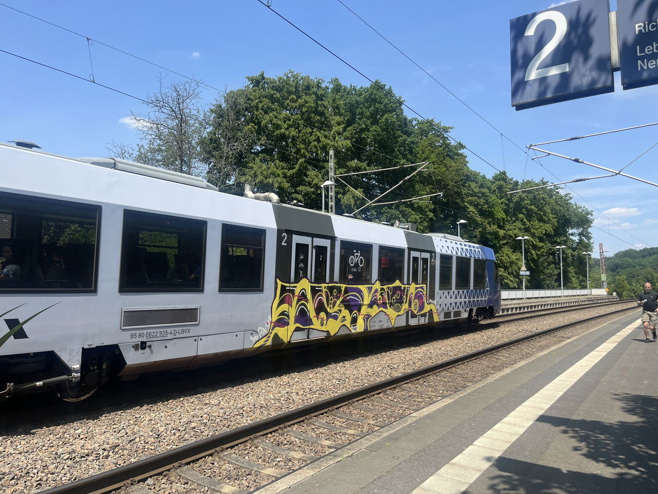 Graffiti Train - Photo by Nonamenoname - Nikon, VTG (2023)