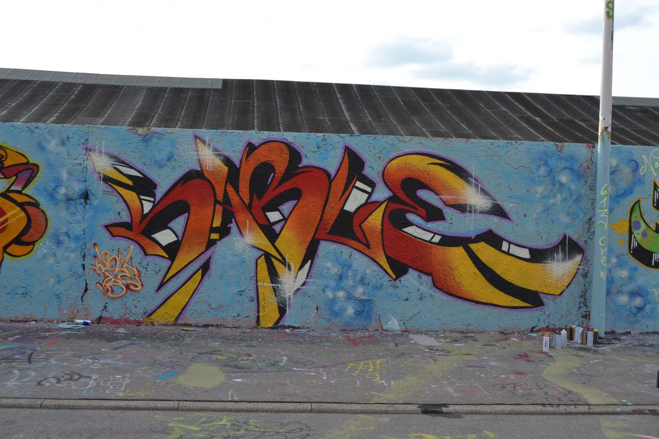 Graffiti Wall - Photo by Nordpark - KarL, BTS