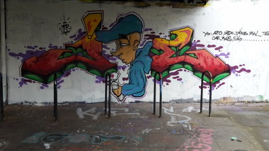 Graffiti Wall - Photo by Nordpark - Jee613