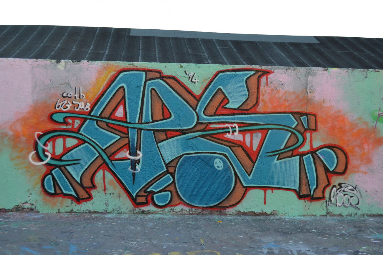 Graffiti Wall - Photo by Nordpark - APOS, SUB