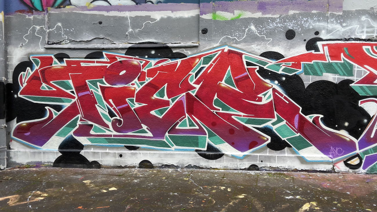 Graffiti Wall - Photo by Nordpark - TIER, REGS