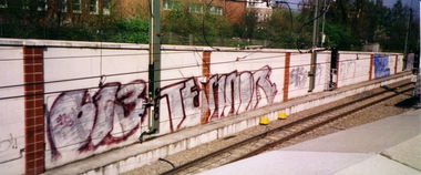 Graffiti Bombing - Photo by Nordpark