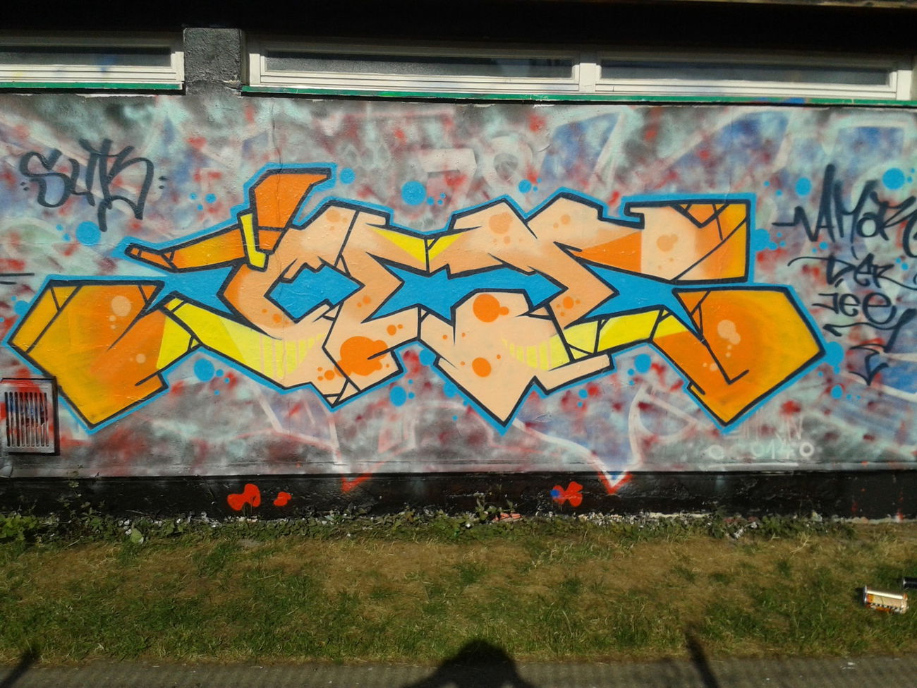 Graffiti Wall - Photo by Nordpark - Jee613, SuB