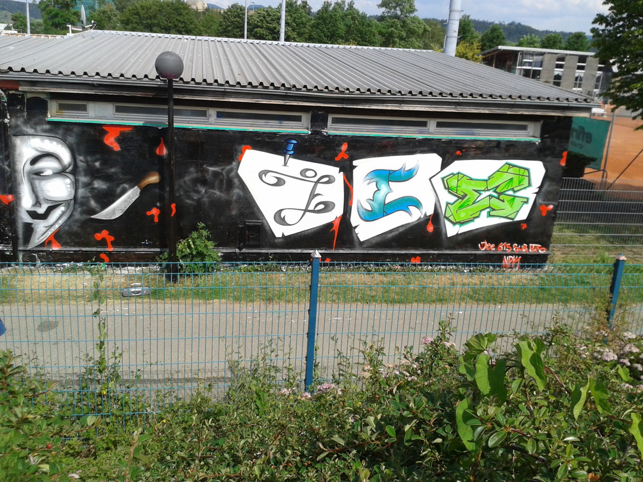 Graffiti Wall - Photo by Nordpark - Jee613