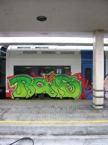 Graffiti Train - Photo by Nordpark