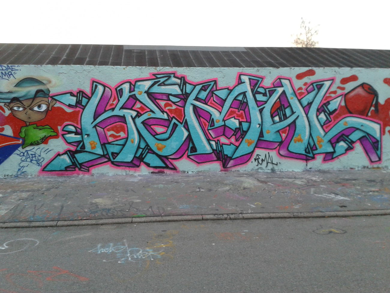 Graffiti Wall - Photo by Nordpark - KemaL