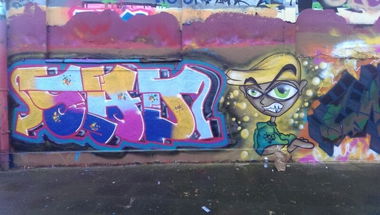 Graffiti Wall - Photo by Nordpark