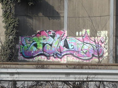 Graffiti Bombing - Photo by Nordpark - PLD, 613