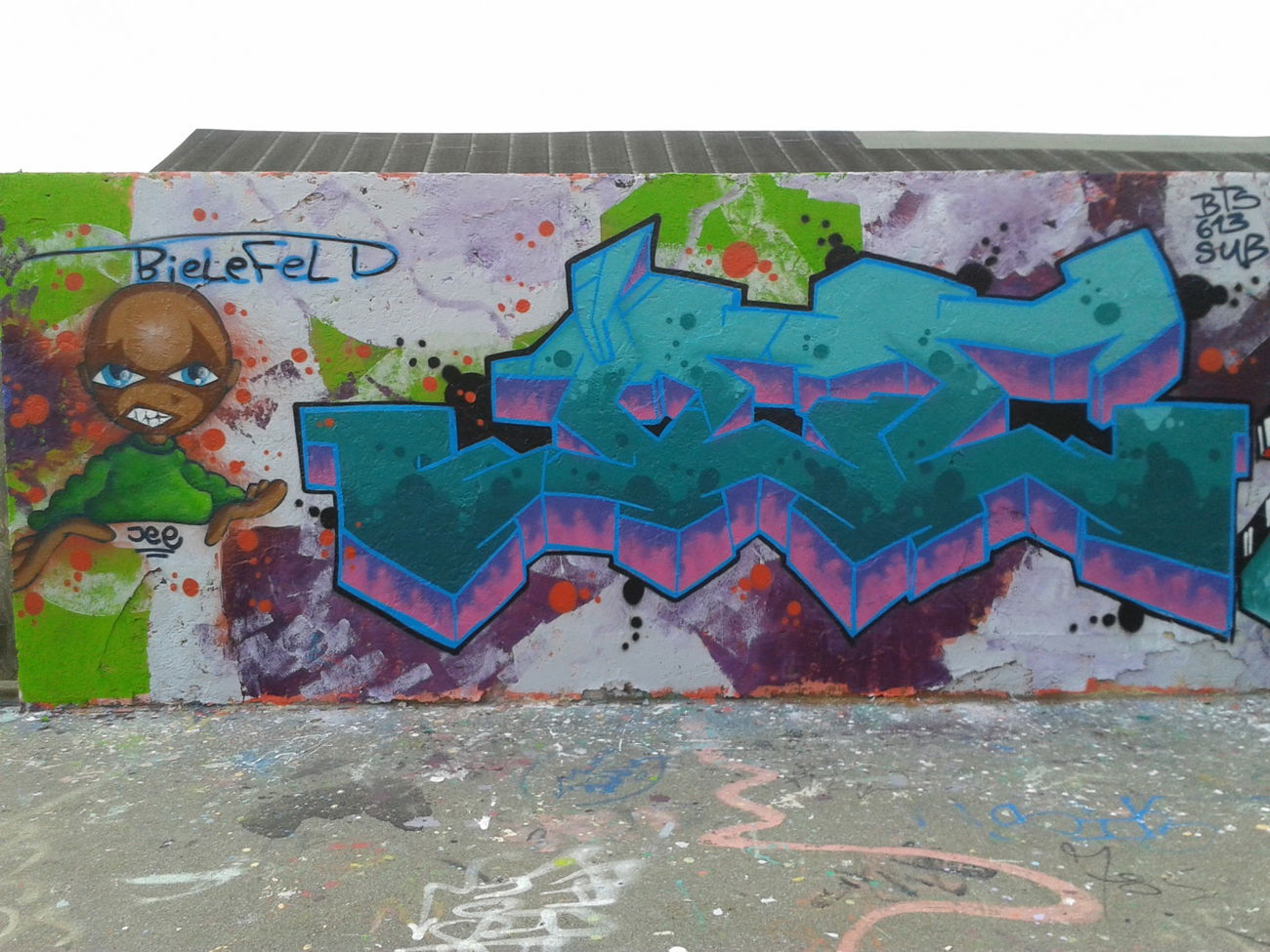 Graffiti Wall - Photo by Nordpark - Jee613