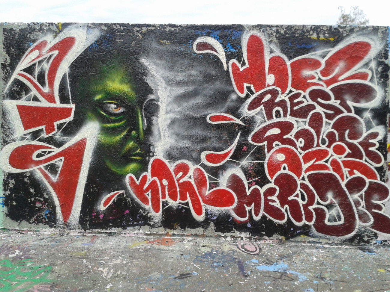 Graffiti Wall - Photo by Nordpark - KARLZ, BTS, 613CREW